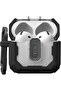 UAG Plasma for AirPods 4 case with Secure Lock & Carabiner - Black - 5