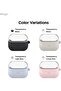 Duo Hang for Samsung Galaxy Buds3 case and Galaxy Buds 3 Pro with carabiner Clear | Light Blue - 6