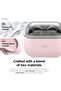 Duo Hang for Samsung Galaxy Buds3 case and Galaxy Buds 3 Pro with carabiner Clear | Pink - 3
