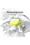 Clear Hang compatible with AirPods 4 case cover (2024) with Carabiner - Neon Yellow - 4