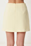 Mini Woven Skirt Yellow Lfk0006 - 6