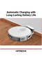 Hitachi Robot Vacuum Cleaner RVX15N White 0.3L - 2