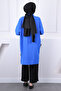 Cobalt Blue Single Pocket Linda Tunic - 3