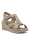 9200 Genuine Leather Women's Cross Sandals - 3