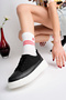 Black Women's Casual Shoes - 2