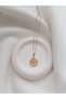 Round Flower Necklace - Steel Necklace - Steel Flower Necklace - 2