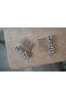 2-Piece Mini Crystal Beaded Comb Buckle, Engagement-Wedding-Wedding Hair Accessory 4cm - 2