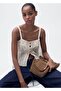 Kombinierte Bluse mit durchbrochenen Details - 6