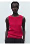 Slim Ribbed Knit Top - 7