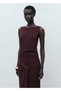 Knitwear Skirt with Knot Detail - 6