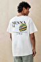 Unisex Oversize Formula 1 Ayrton Senna Back and Front Printed Premium T-Shirt