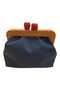 Gift Mother's Day New Year's Wooden Scholarship Chain Strap Clutch Shoulder Bag - 3