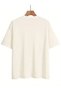 Letter Printed T-Shirt for Summer and Spring, Short Sleeve Round Neck Casual Top, Women's Clothing - 4