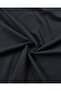 محبوك انترلوك لون اسود (العرض 140 سم × الطول 240 سم) - 5