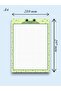 Frog PAtterned A4-A5 Notepad Set - Notepad (quAred) - 5