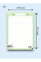 Panda Patterned Set of 2 - A4-A5 Notepad and Notepad - 3