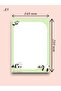 Panda Patterned Set of 2 - A4-A5 Notepad and Notepad - 4