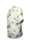 Large Size Patterned Viscose Shirt Short Sleeve Suitable for 120Kg-190Kg - 2