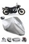 Kawasaki Vn 1600 Ultra Thick Waterproof Motorcycle Tarpaulin Rear Bag Compatible