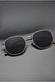 Hexagonal Sunglasses Metal Frame - 5