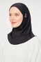 Women's Hijab Hijab Sea Pool Sports Compatible Cap Black