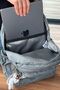 Unisex Gray Backpack School Bag Laptop And Travel Bag Waterproof Sports Bag 40x30x15cm - 4