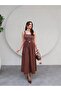 Zero Sleeve Midi Flared Skirt Dress