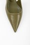 Women's Kate Oil Green Skin Stiletto - 6