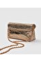 Stores Women's Crocodile Patterned Chain Strap Mini Crossbody Bag - 2