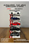 1/64 Scale Vehicles Display Stand (for 5 Cars) - Red & White - Cars Not Included!