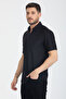 Men's Short Sleeve Summer Slim Fit Knitted Shirt 2600 - 3