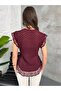 Plum Lace Vest - 4