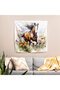 Wild Mustang Watercolor Wall Art - Vibrant 100% for Bedroom, Living Room, Dorm - 3
