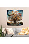 Modern Vibrant Colors - 100% Cotton Back, Polyester Front - Wall Drape - 2