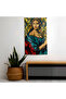 Classic Pop Art Fusion Fabric Wall Hanging - Vibrant Colors, Lightweight and Stylish - Bedroom, Living Room - 2