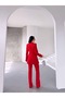 Belt Detailed Double Blazer Suit - 7