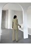 Belt Detailed Double Blazer Suit - 3