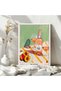 Single Wooden Framed Painting One Piece Poster Painting Tk/1410