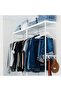 BUMERANG Wooden Hanger (White) – Elegant & Durable Clothing Support - 5