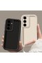 Samsung Galaxy A56 Case Soft Colorful Launch Silicone Camera Protection with Protruding Edges 3D Coffe - 5