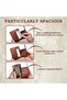 Genuine Leather Wallet for Men Minimalist Card Holder Genuine Croc Brown Leather Bifold Design - 6
