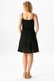 Strappy Sile Cloth Eda Short Summer Dress Black Syh - 2