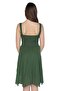 Sleeveless Voile Emel Short Summer Dress Green Ysl - 2