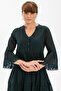 Şeyma Vual Short Summer Dress Petrol Ptrl - 3