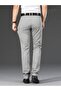 Men's Regular Fit Relaxed Cut Non-Denim Jeans - 3