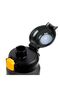 Double Lid Black Tourmaline Matte 1000 ml Tritan Water Bottle - 3