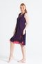 Sleeveless Voile Jülide Midi Length Summer Dress Purple Purple - 4