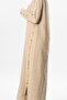 Long Sleeve İzel Long Summer Muslin Dress Mink Vzn - 3