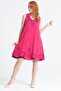 Sleeveless Voile Jülide Midi Length Summer Dress Pink Pmb - 4