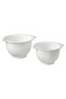 VISPAD Mixing Bowl Set (2 Pc., White) – Durable & Versatile Kitchen Essential
